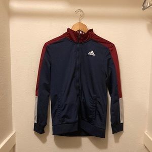 Adidas Red White and Blue Matching Track Suit Boys Large